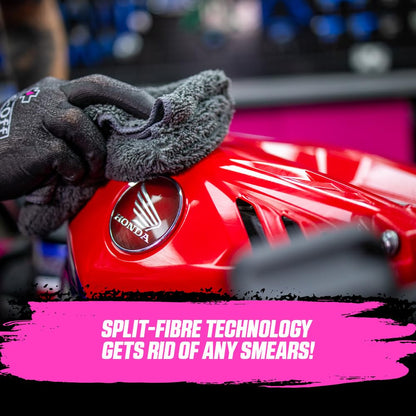 Gamuza MUC-Off Microfibra Gris