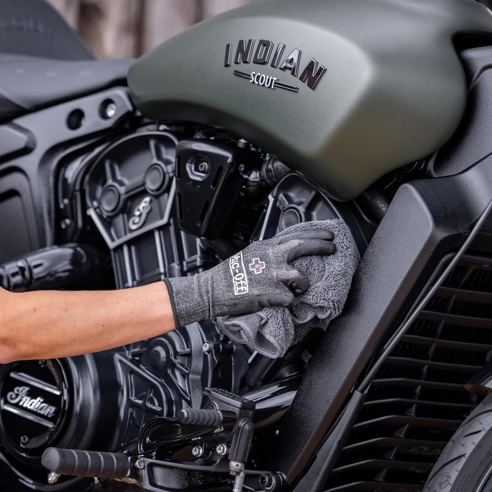 Gamuza MUC-Off Microfibra Gris