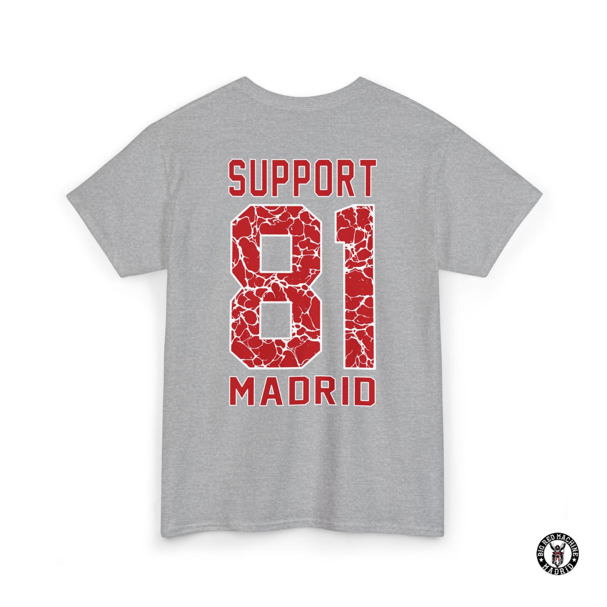 Sport Grey Back Support 81 Streetwear T-Shirt - Men's Urban Tee