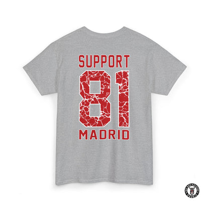 Sport Grey Back Support 81 Streetwear T-Shirt - Men's Urban Tee