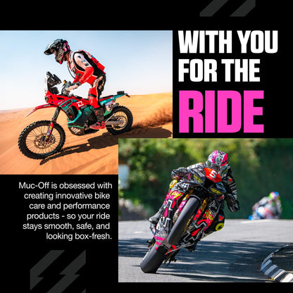 Muc-Off Limpiador de Moto Nano-Tech, 5 Litros - Líquido de Limpieza de Moto Biodegradable de Acción Rápida - Apto para Todas las Superficies y Tipos de Motocicletas