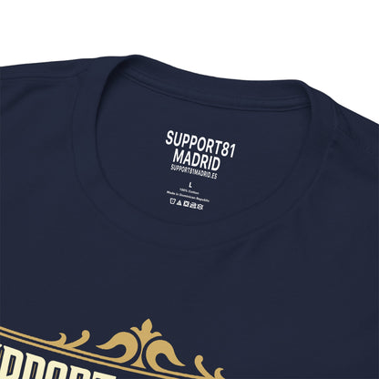 Navy Colar View Support 81 Motorcycle Club Culture T-Shirt - Tattoo Style Graphic Tee