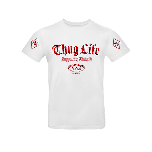 Thug Life Special Edition Camuflaje Rojo Negro - Camisetas de Hombre