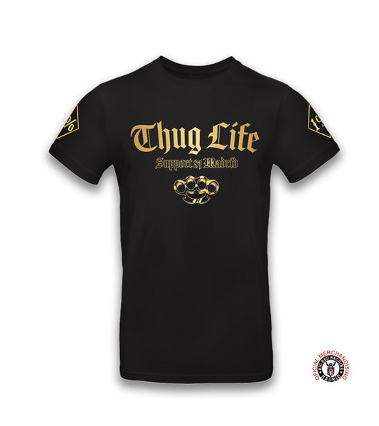 Support 81 Thug Life Gold Edition Premium T-Shirt Madrid – Smart Black & Gold Rebel Style
