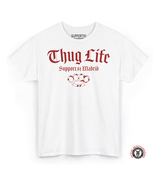 T-Shirt Support 81 Madrid "Thug Life" Streetwear Motorcycle Tee
