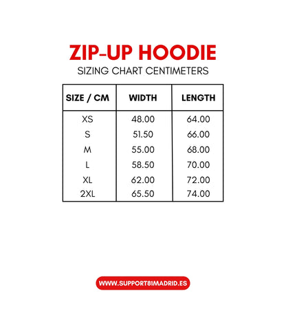 Support 81 Madrid Zip-Up Hoodie