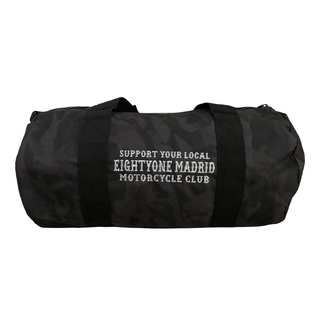 Barrel Bag 20 Liters Support81 Camo Black