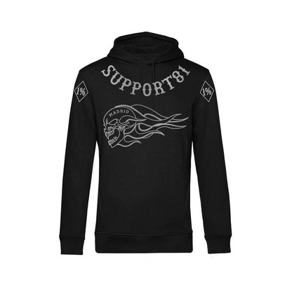 Skull Special Edition Silver - Black Hoodie