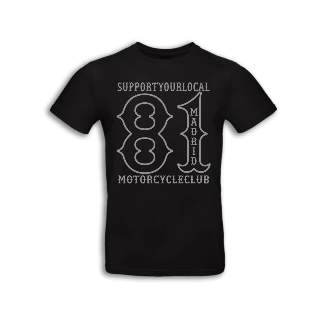 Support 81 Motorcycle Club - Camisetas de Hombre