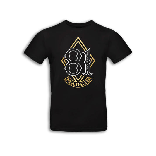 Support81 Madrid Rombo Silver and Gold - Men's T-shirts